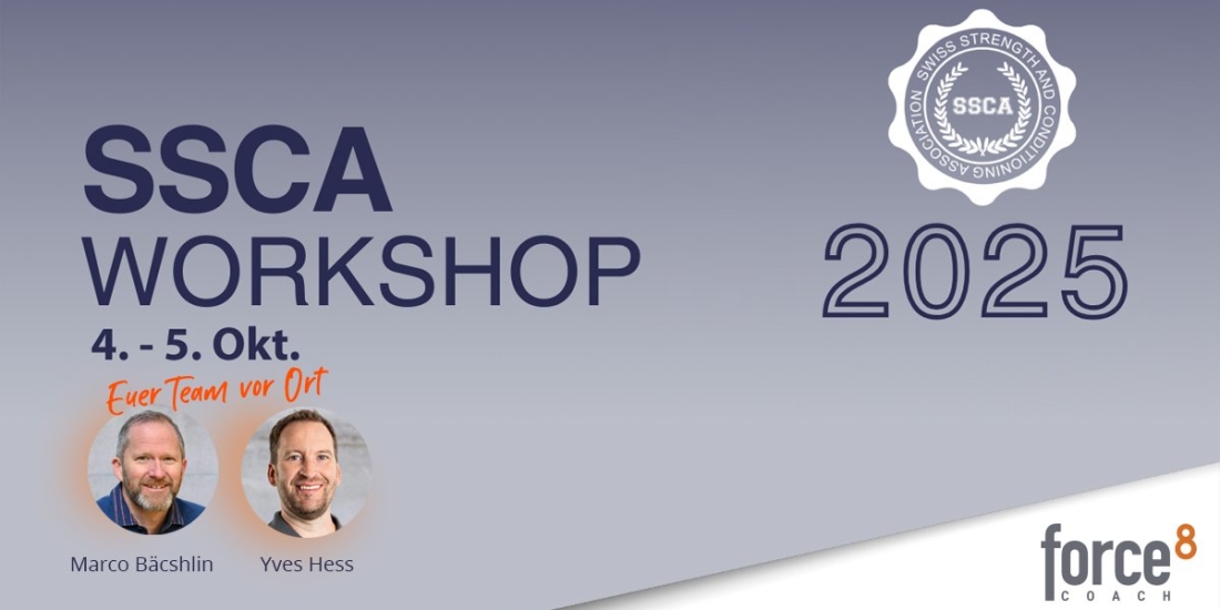 SSCA Return to Performance Workshop 2025 – Force8 Coach